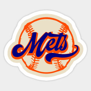 Mets Ball Sticker